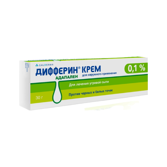 Дифферин крем 0.1% 30г тюб. №1