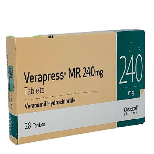 Верапресс MR таб. 240мг №28